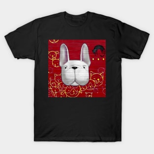 Bulldog Face #1b T-Shirt